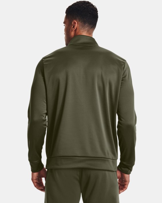 Armour Fleece® Hoodie mit ¼ Zip für Herren, Green, pdpMainDesktop image number 1